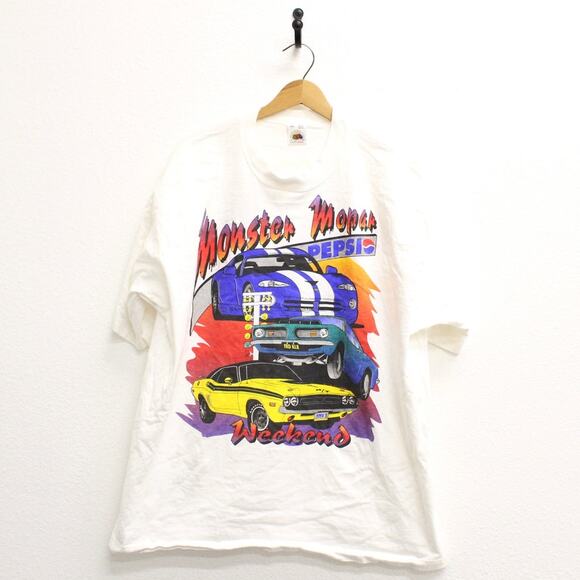 Vintage Monster Mopar Weekend T Shirt XXL 2X - Picture 1 of 8